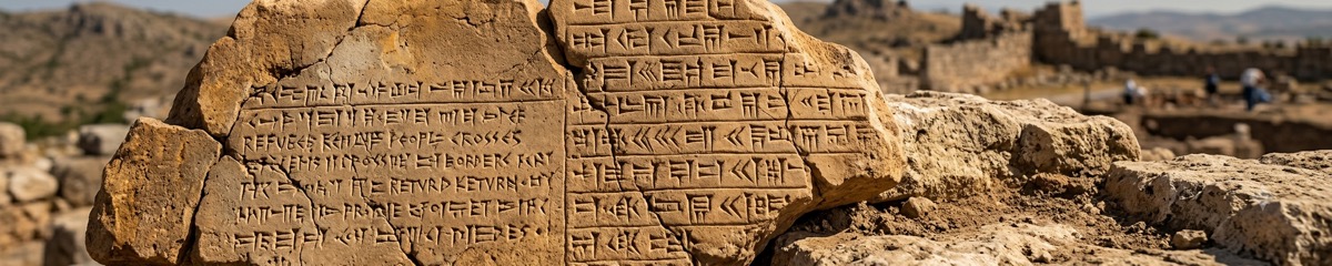 Clay tablet fragment covered in cuneiform